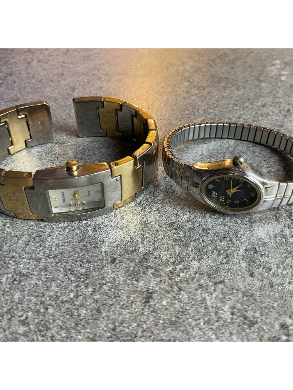 Beautiful Pair Of Vintage Womens Watches Both Watches Run Great Bin A12